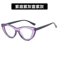 Plastic TR90 glasses with blue light protection for women 25203-PN