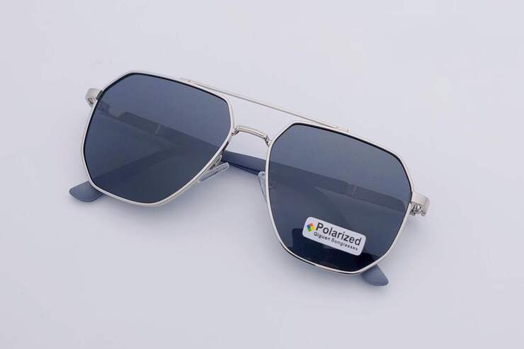 Metal men's polarized sunglasses Wilibolo P-8009