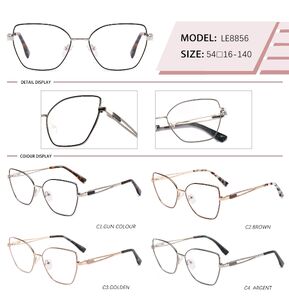 Оправа металлическая с флексом LE8856-DA