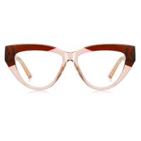 Plastic cat-eye TR90 frame for glasses with UV and Blue Ray Cut protection More LS021