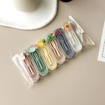 Set of 6 mini soft contact lens kits WL455六个装镊子, fruits and flowers