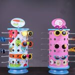 Rotating glasses stand - display for children's optics corner with 24 slots JS-C143 