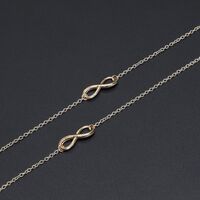 Metal non-slip chain, with number 8, for glasses and masks GL057
