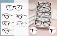 Plastic acetate frame for women, with spring hinges Big City MS8401