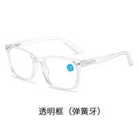 Photochromic plastic glasses for reading, with protection Blue Cut and flex hinges, diopters from 0.00 to +4.00, KY8082变色老花