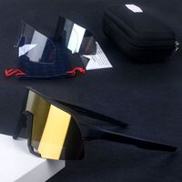 Очки защитные противоударные спортивные с поляризационными линзами с 2 насадками + тест-карточка + рамка для диоптрийных линз 2641561-S3-DX