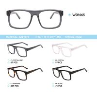 Plastic acetate eyeglasses frame WD1665
