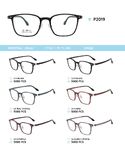 Plastic Ultem eyeglasses frame P2019