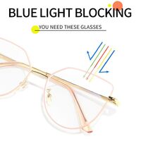 Metal Blue Ray Cut protection frame + magnet sunshade clip-on 7002-GT