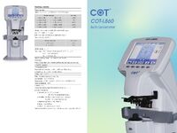 Диоптриметр (линзметр) COT-L860 + термопринтер (опционально)