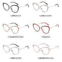 Оправа для очков комбинированная (металл + TR90) с защитой от синего света, с флексом FA87085