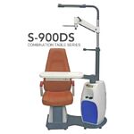 Рабочее место офтальмолога, комбинированный стол с сенсорным управлением + кресло S-900DS, столешница 670*400 мм 