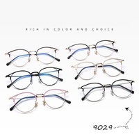 Blue Block metal TR90 glasses with blue light protection F2105