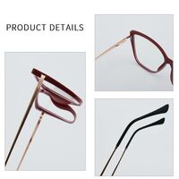 TR90 plastic frame or glasses with blue light protection, with spring hinges FA87110