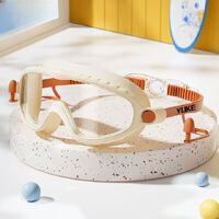Swimming waterproof anti-fog goggles for kids (3-16 years), with earplugs, YJ6018-YU