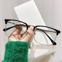 Очки гибридные, металл + TR90, с защитой от синего света Blue Block FENQI F8006