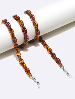 Set of two gold glasses chain GB148