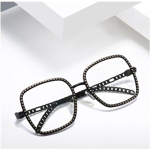 Metal glasses with Blue ray cut 2951-GT