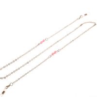 Metal non-slip chain, with pearls, for glasses and masks GL865