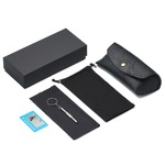 Sunglasses and eyeglasses hard shell case + extra kit HD2022007