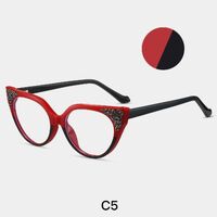 TR90 plastic frame or glasses with blue light protection, with spring hinges FA87310