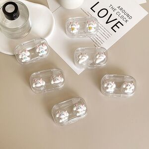 Мини-набор для мягких контактных линз XF213可爱小白狗