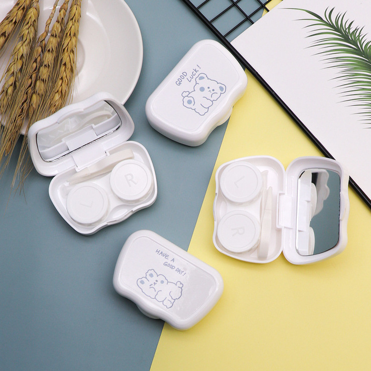 Mini set for a soft contact lens (Kits for contact lenses) A-039