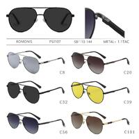 Polarized metal sunglasses for men Romonis PS2107-R