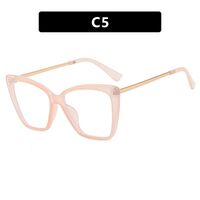 Metal glasses with blue light protection for women 2036-PN