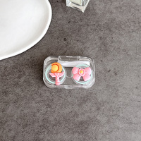 Mini soft contact lens kit W806透明盒小樱