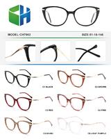 Оправа пластиковая женская из ацетата с флексом CH7902-DA