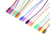 Silicone string eyeglasses holder 28 cm, hole Ø5 mm