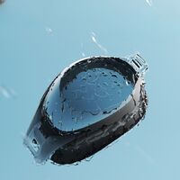 Swimming waterproof anti-fog goggles with earpugls, box, diopters from -1.50 to -6.00, YJ2017-YU