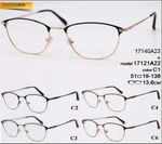 Metal frames for glasses 17140A23/17121A22