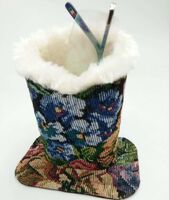 Eyeglasses and accessories plush case stand holder H001-1-HE