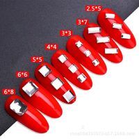 Набор страз с плоским дном для украшения оправ и очков, 13 видов комплектации