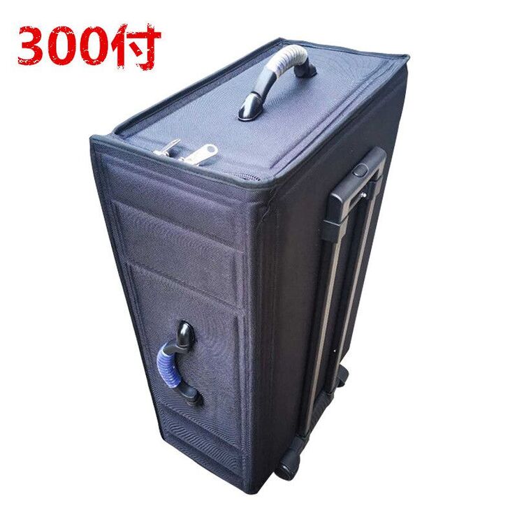 Mobile box (suitcase, trunk, organizer, display case) on wheels for frames and glasses for 300 slots JS-C180913