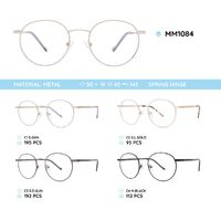 Metal men's frame for glasses MM1084