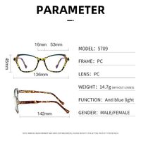 Оправа пластиковая с линзами с защитой от синего света, с флексом Elit 5709-EL