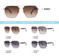 Metal frames polarized sunglasses S6002
