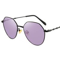 Очки металлические фотохромные с защитой от синего света 9621-2-GT