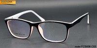 Plastic frames for glasses TR-90 + CA material (flex hinges) FOCUS FCS006