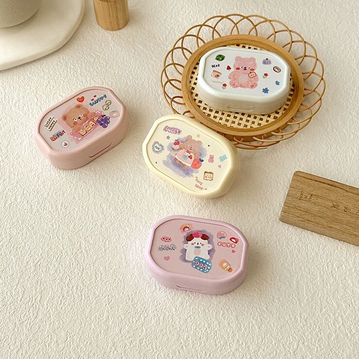 Mini soft contact lens kit TZ016欢乐熊