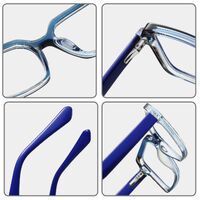TR90 plastic frame or glasses with blue light protection, with spring hinges FA87306