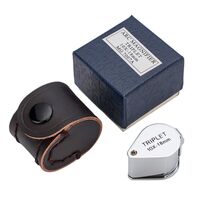 Folding magnifier 7007A珠宝镜-XX, diameter: 18 mm, magnification: 10X