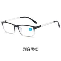 Plastic glasses for reading with Blue ray cut protection, diopters from 0.00 to +4.00, RMC=62-64, KY2825-2老花镜