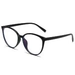 Plastic glasses with blue light protection for women 28011-PN