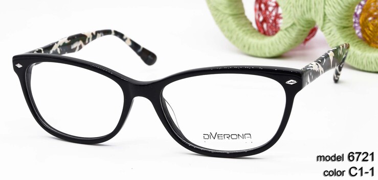 Оправа пластиковая из материала ацетат DIVERONA 6721