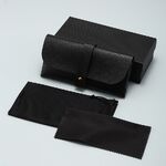 Sunglasses and eyeglasses hard shell case + extra kit AL679291855538-1