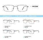 Metal men's frame for glasses MM2088